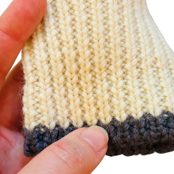 Vintage Fair Isle Nordic Sweater Size 38 Button Front Cardigan Wool Woodstock - Picture 14 of 15